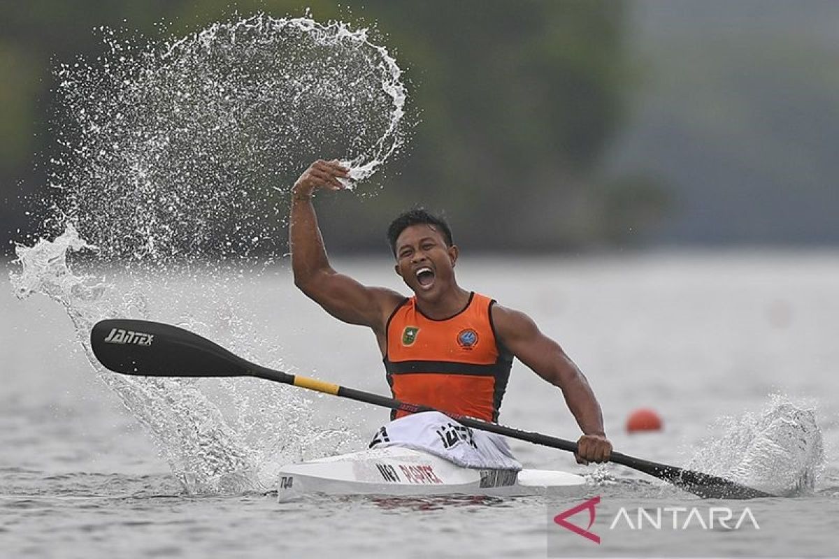 Tim Dayung Indonesia tambah tiga medali emas terakhir dari kano/kayak