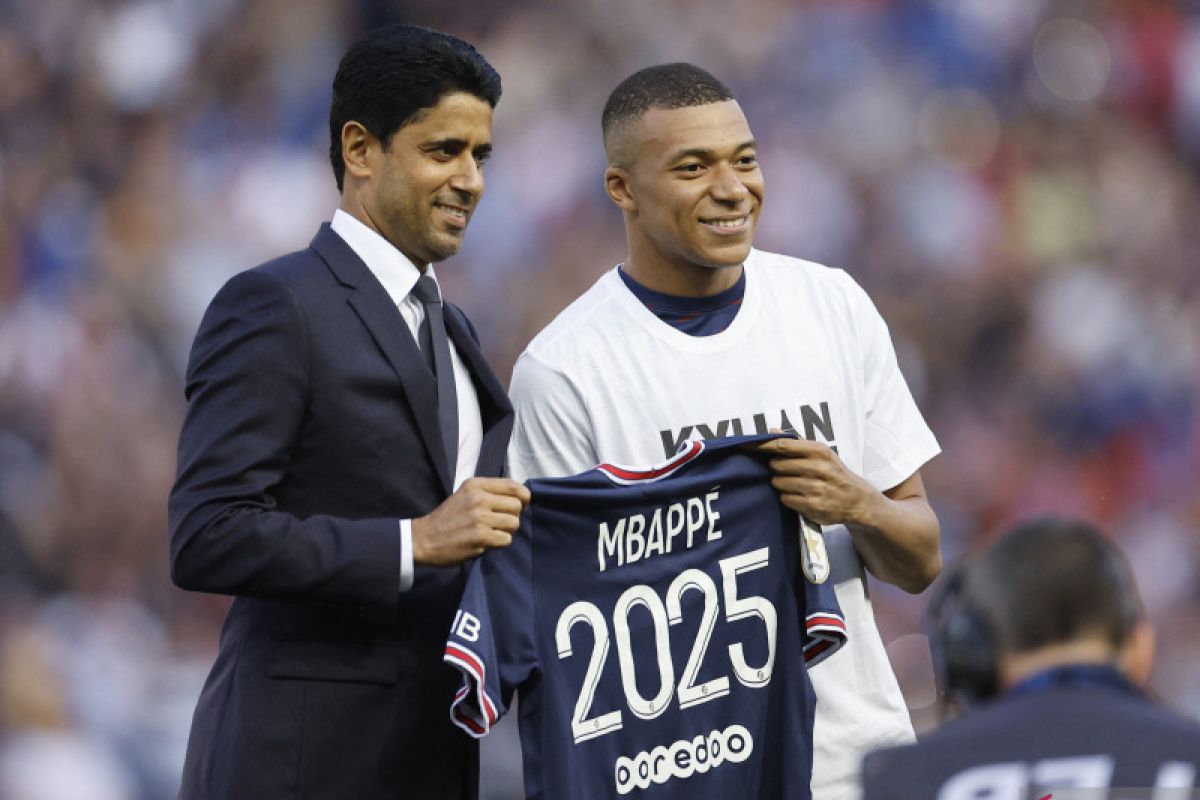 Kylian Mbappe resmi perpanjang kontrak bersama PSG hingga 2025