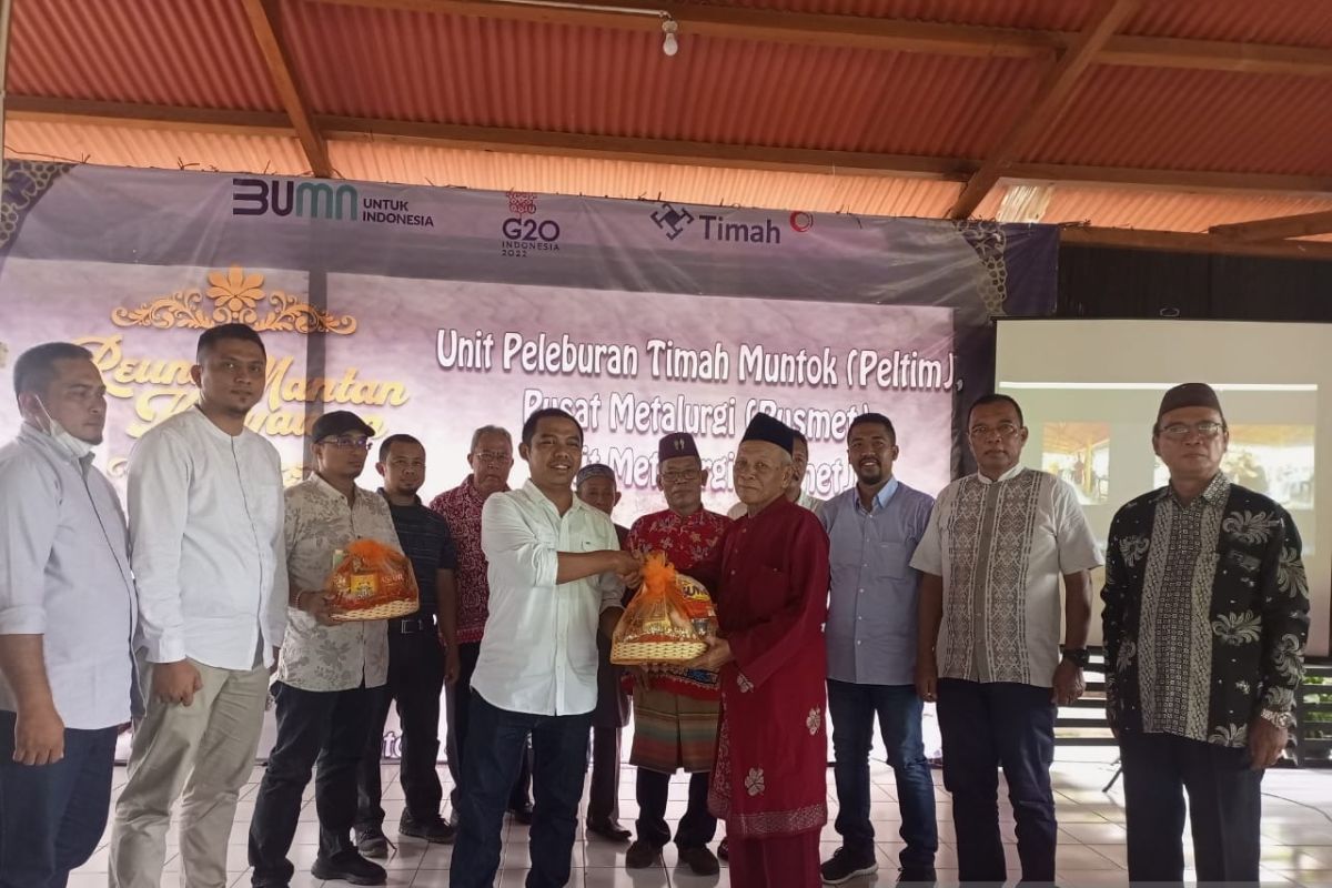 PT Timah serahkan santunan untuk anak yatim dan piatu