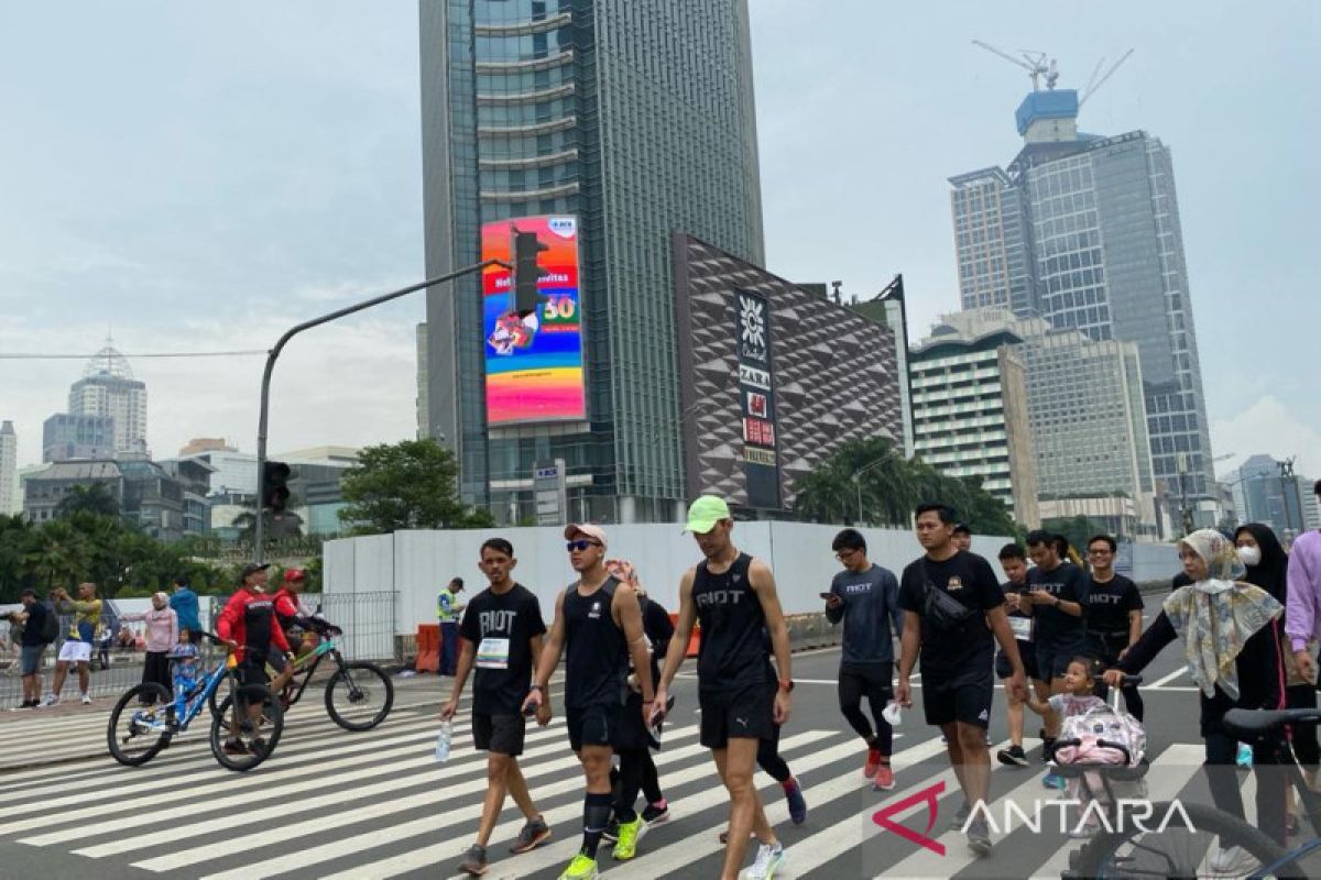 Dishub DKI: Antusias warga tinggi saat ikut "Car Free Day" di Jakarta