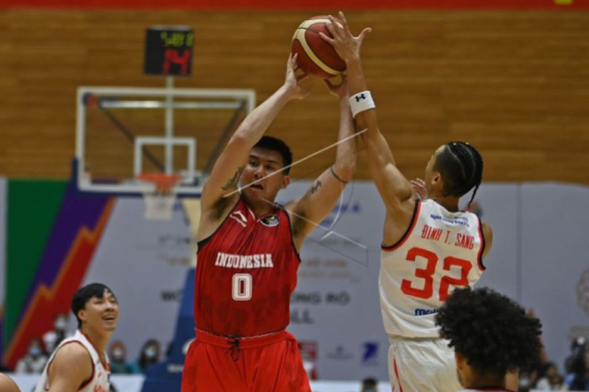 jelang FIBA Asia Cup 2022,  Indonesia matangkan permainan