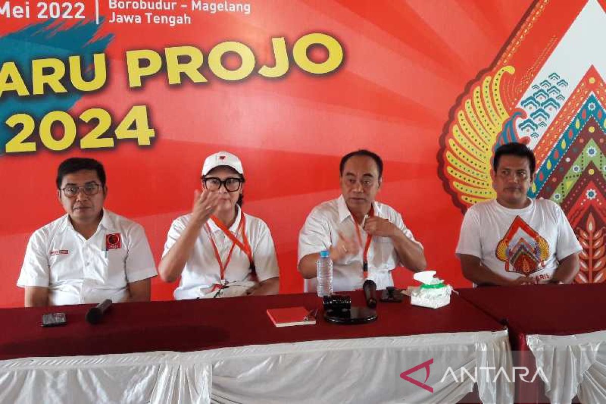 Rakernas V Pro Jokowi belum tentukan nama Capres 2024