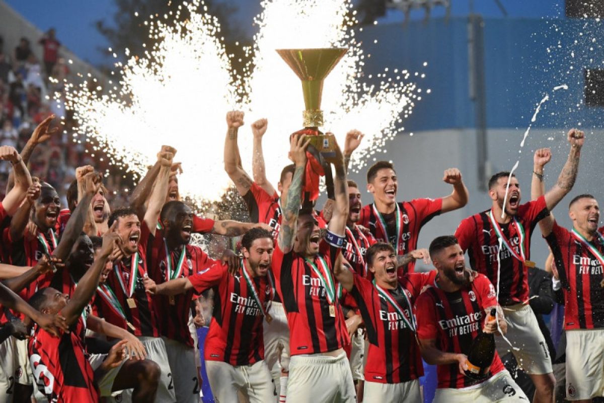 Klasemen akhir Liga Italia 2021/2022, AC Milan juara liga