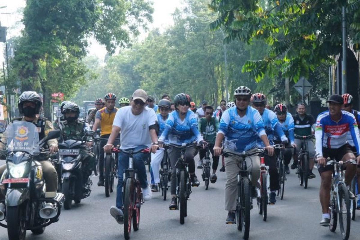 3.000 peserta ramaikan "Magelang Sepeda Sehat 2022"