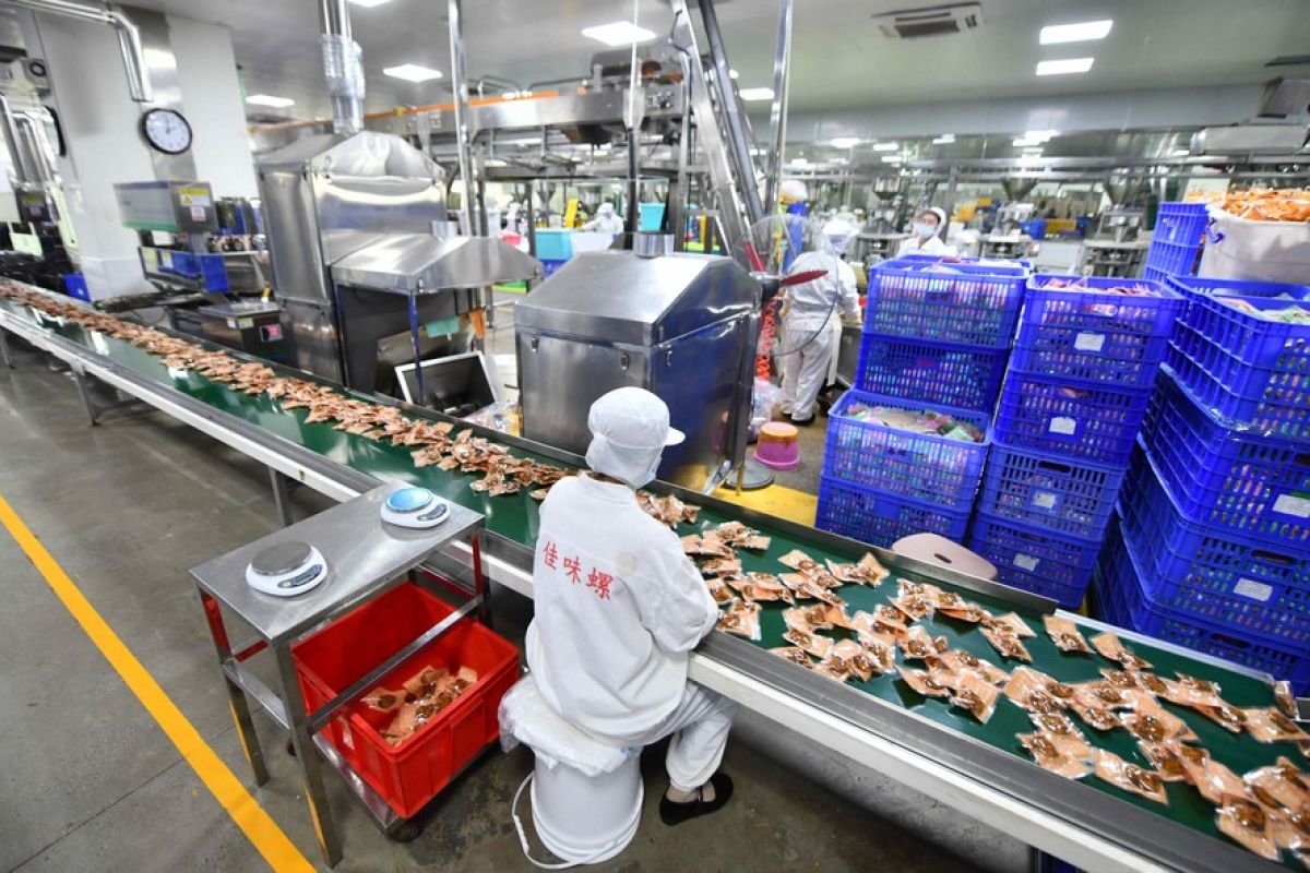 Industri makanan China catat pertumbuhan stabil dalam empat bulan pertama 2022