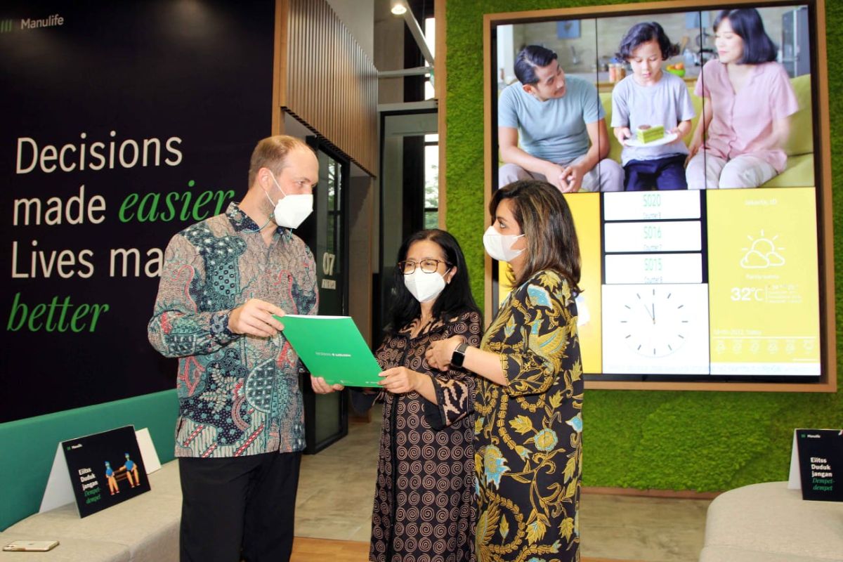 Manulife Indonesia tumbuh signifikan selama 2021, cairkan klaim nasabah Rp8,9 triliun