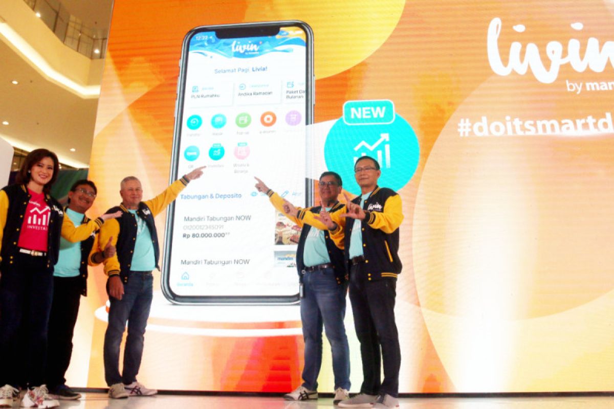 Bank Mandiri kembangkan fitur investasi di Super App Livin' by Mandiri