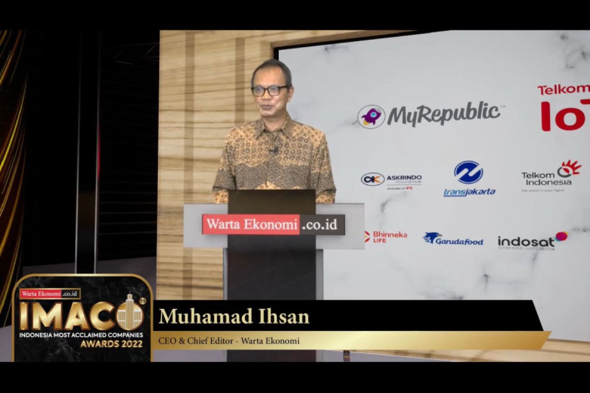 103 perusahaan dapat Indonesia Most Acclaimed Companies Awards 2022 dari Warta Ekonomi