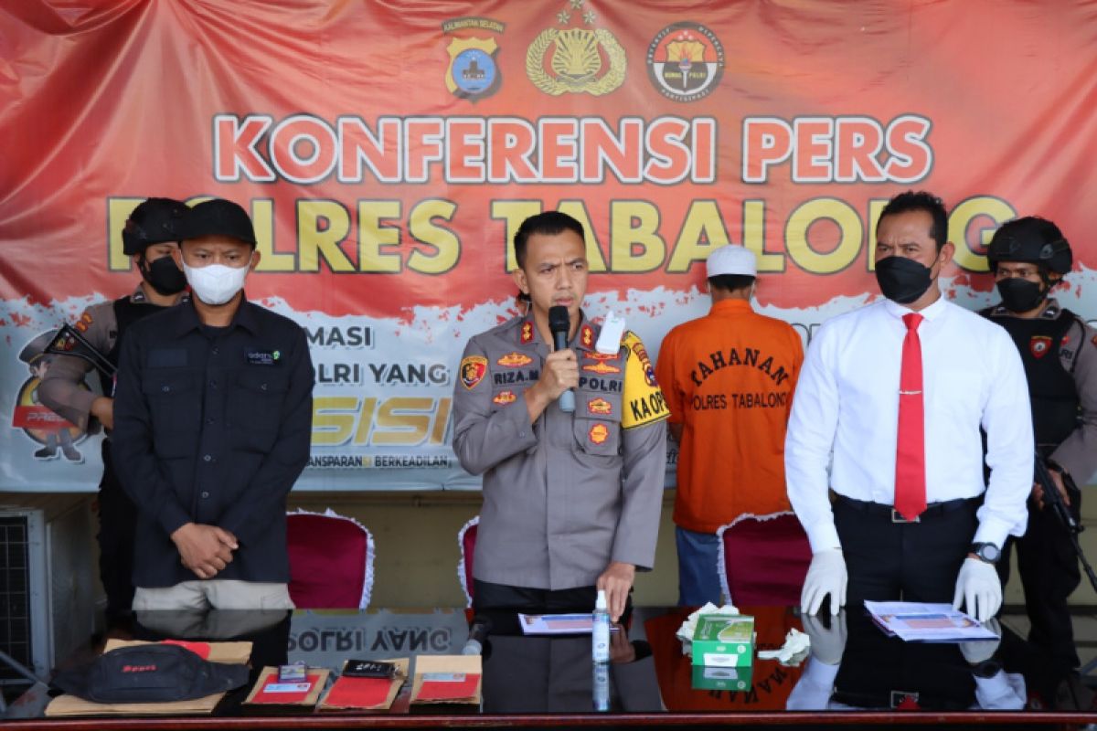 Polres Tabalong amankan pelaku pencurian Roller Conveyor milik Adaro