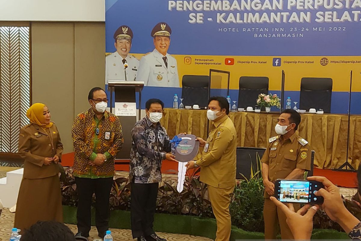 Perpustakaan Nasional dorong Kalsel juara tingkat gemar membaca