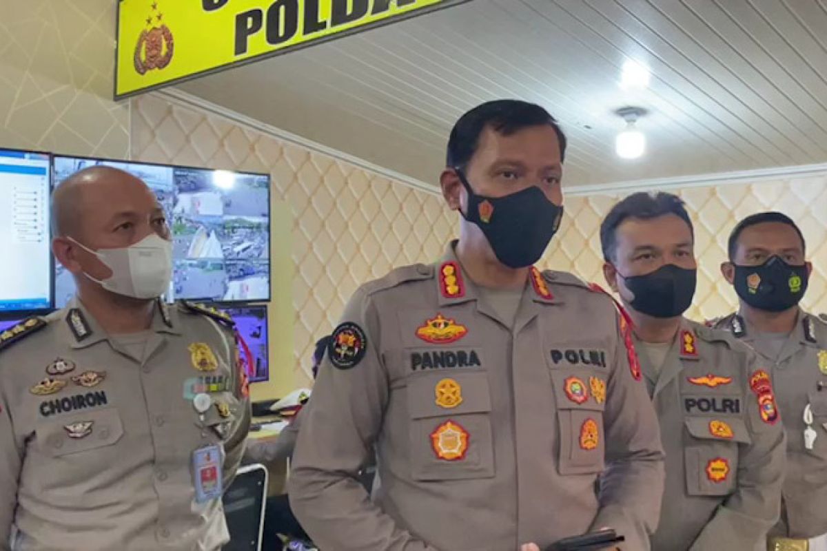 Ratusan personel Polda Lampung back-up pengamanan kegiatan Apeksi