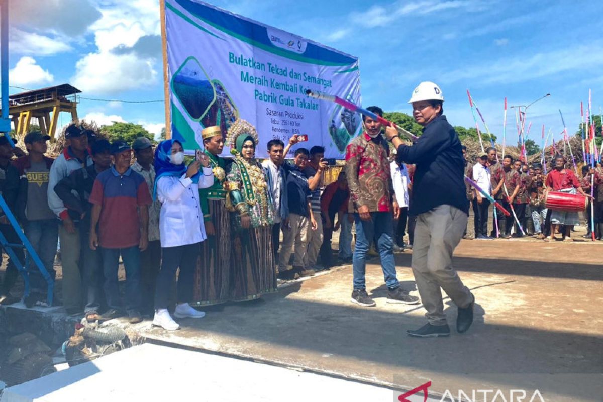 PG Takalar Sulsel targetkan produksi 21.644 ton gula pasir