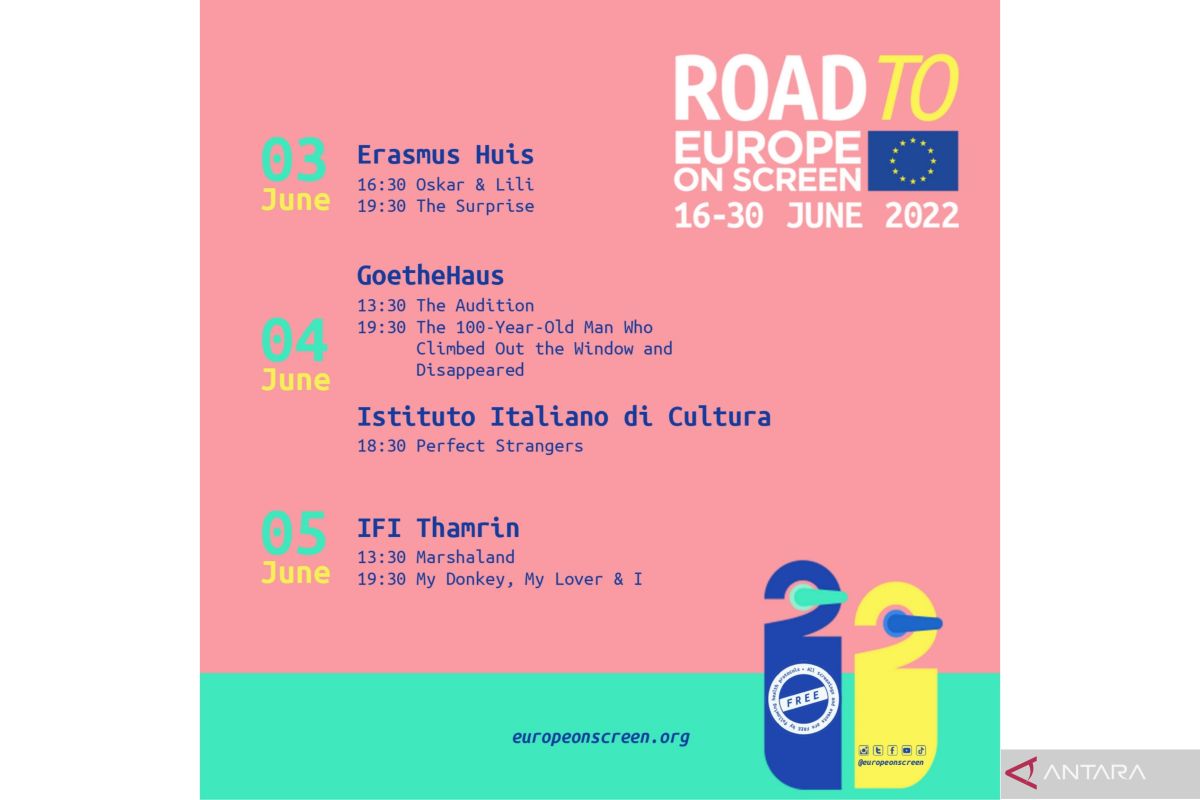 Road to Europe on Screen hadirkan pemutaran film secara langsung