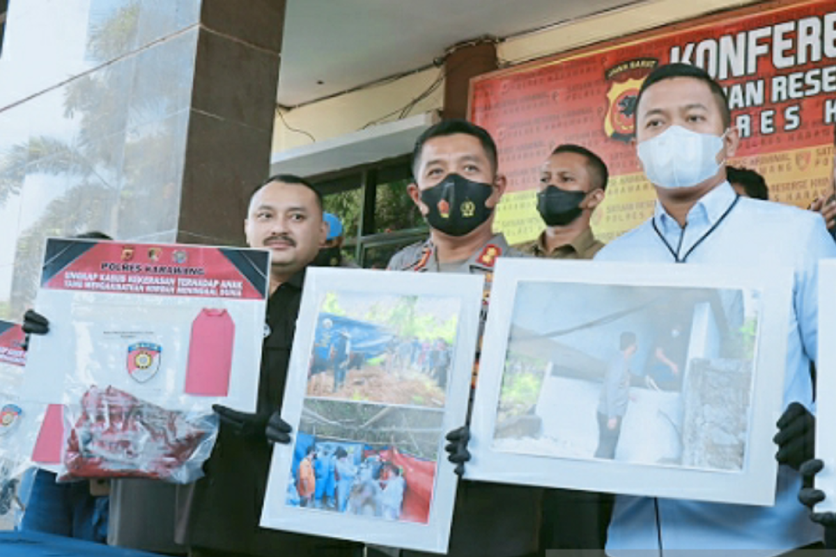 Polres Karawang ungkap kasus pembunuhan yang direkayasa kasus gantung diri