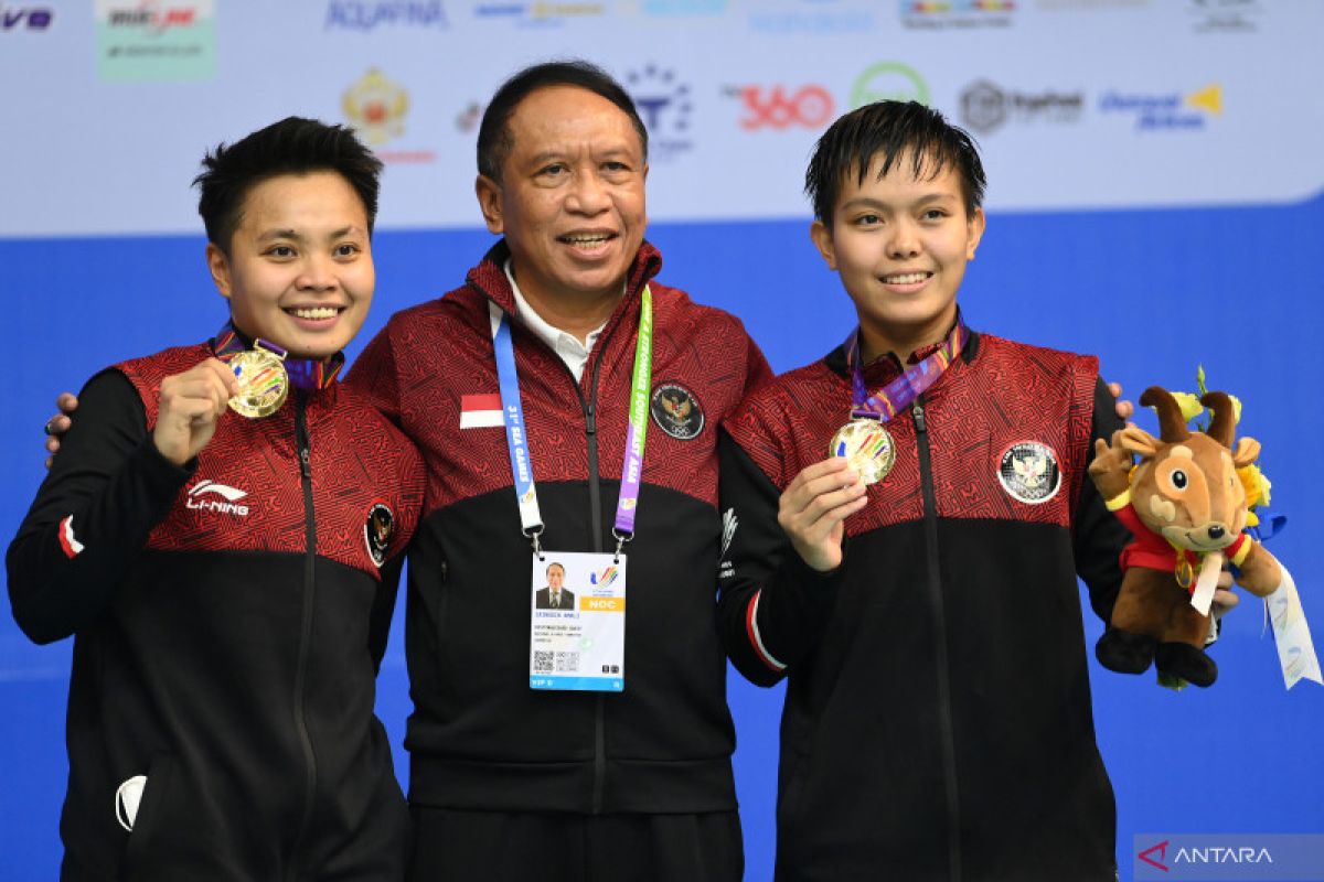 Usai raih emas SEA Games, Apriyani/Fadia fokus incar peringkat dunia