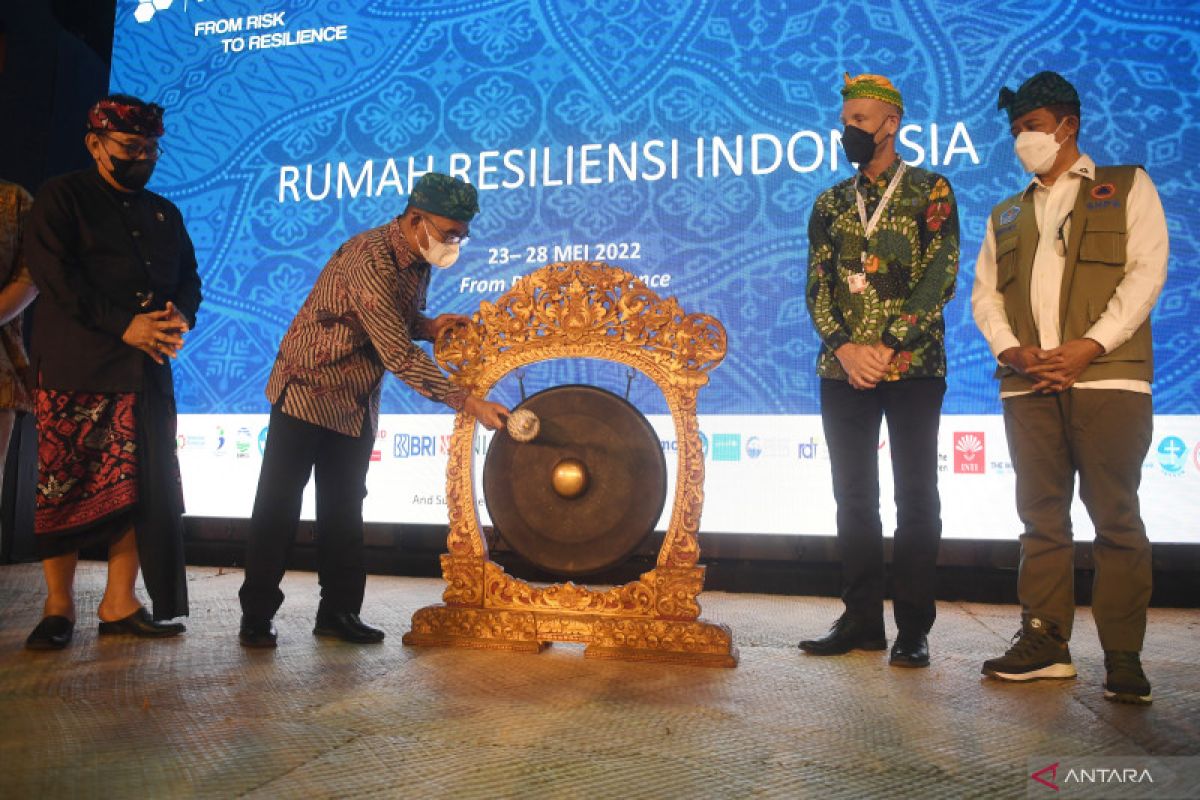 Menko PMK resmikan Rumah Resiliensi Indonesia di kompleks GPDRR 2022 Bali