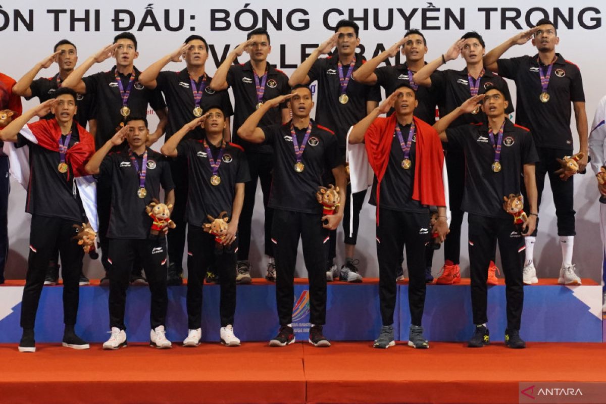 Klasemen SEA Games Vietnam: Indonesia di posisi tiga besar