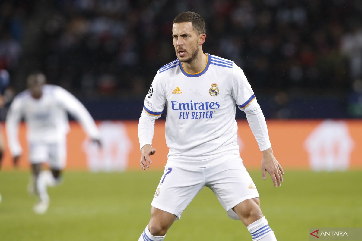 Eden Hazard tegaskan tidak akan  tinggalkan Real Madrid