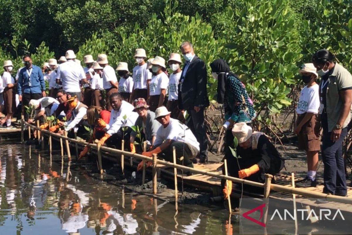 Pemerintah ajak delegasi GPDRR tanam 10 juta pohon di Sanur untuk kurangi risiko bencana