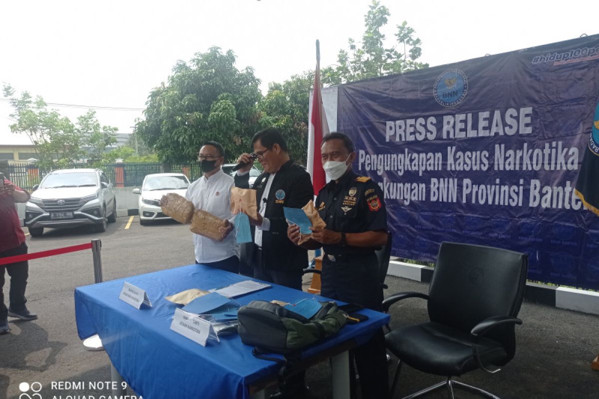BNNP Banten ungkap kasus kriminal narkoba April-Mei 2022 dengan 11 tersangka