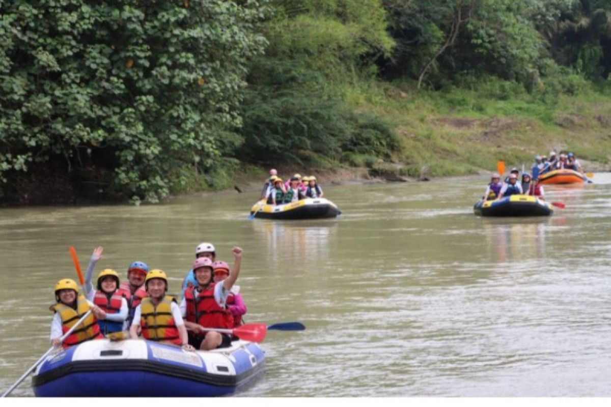 Pemkab Sergai terus promosikan arung jeram Sungai Bah Bolon