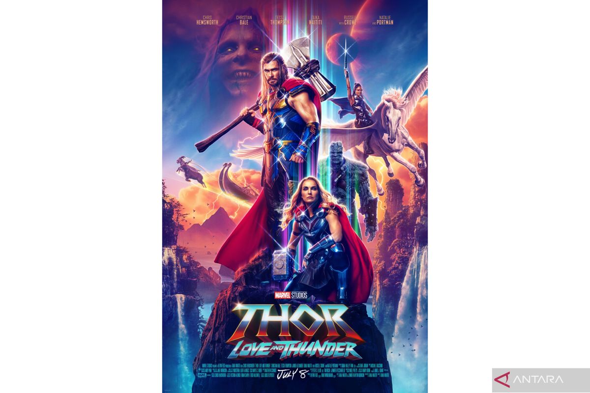 Marvel rilis poster dan trailer terbaru film "Thor: Love and Thunder"