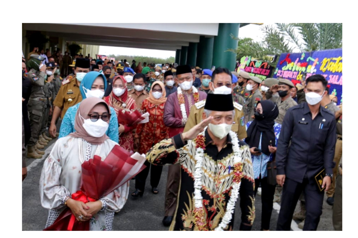 Penjabat Bupati Pringsewu hadiri pisah sambut dan pelepasan Sujadi