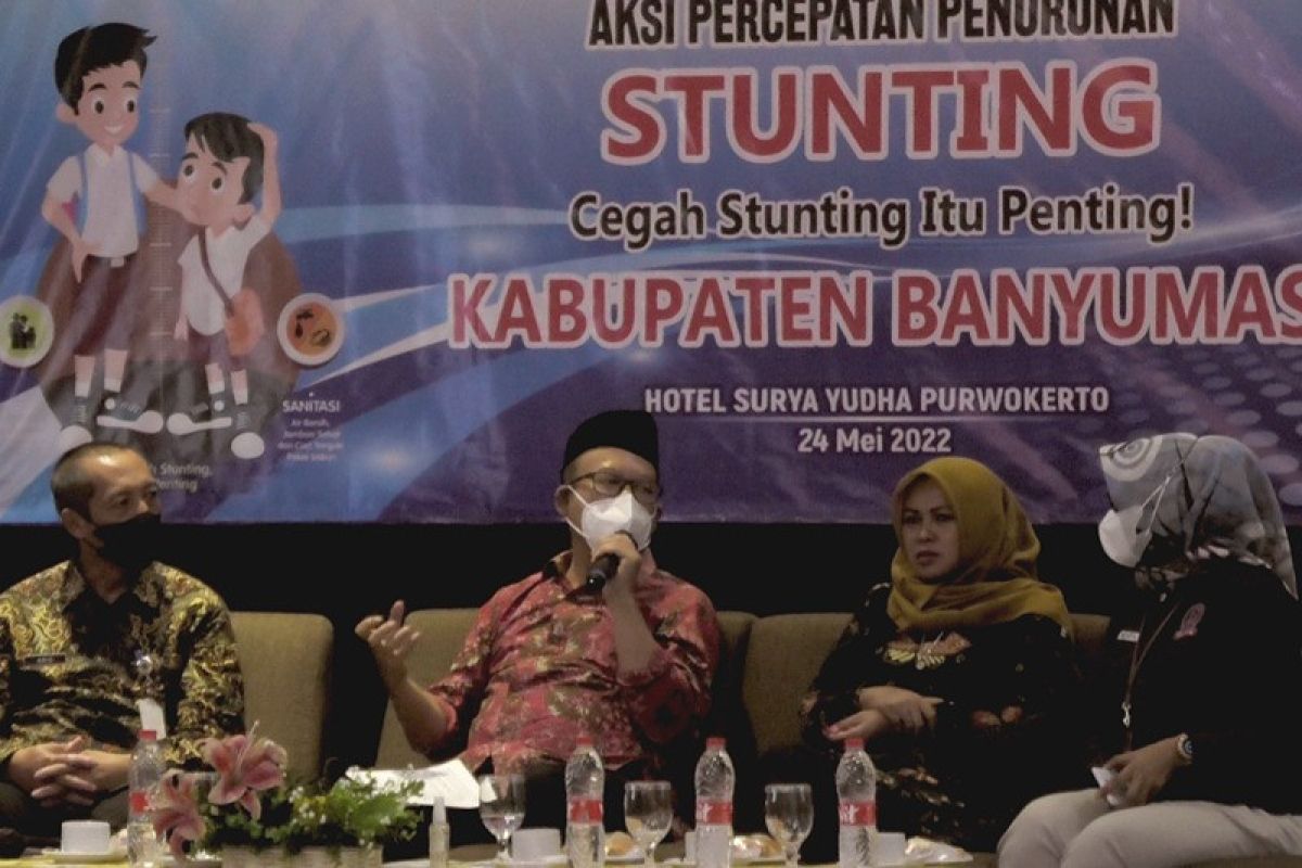 Banyumas targetkan stunting turun 2,5 persen