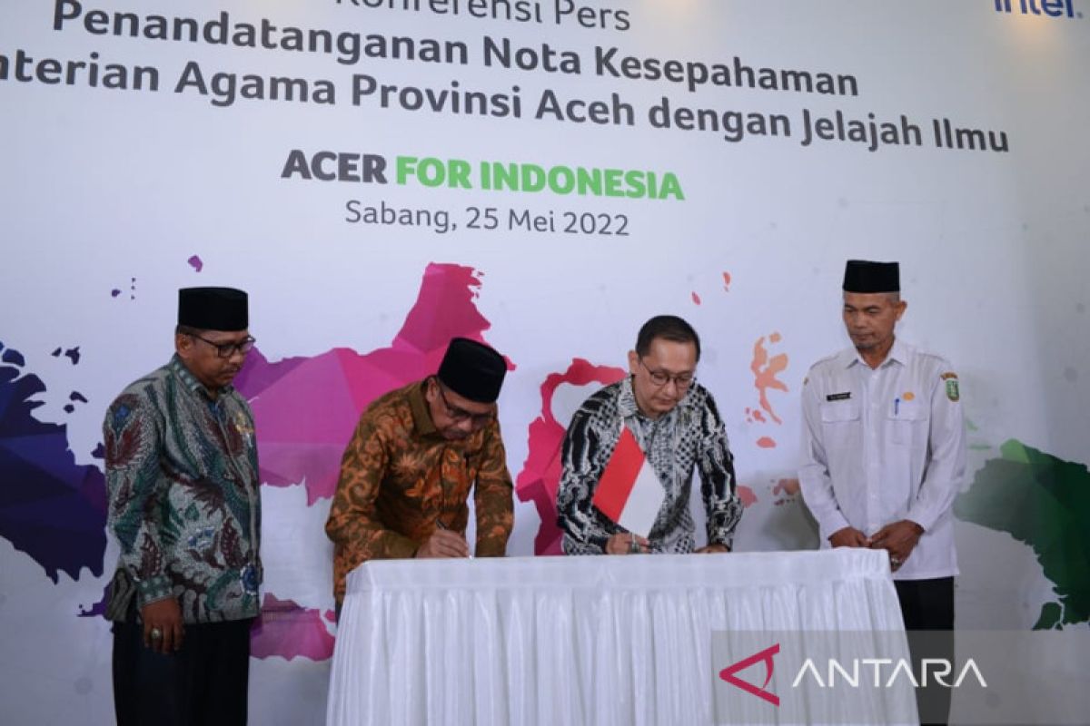 Acer Indonesia-Kemenag Aceh hadirkan transformasi digital Jelajah Ilmu
