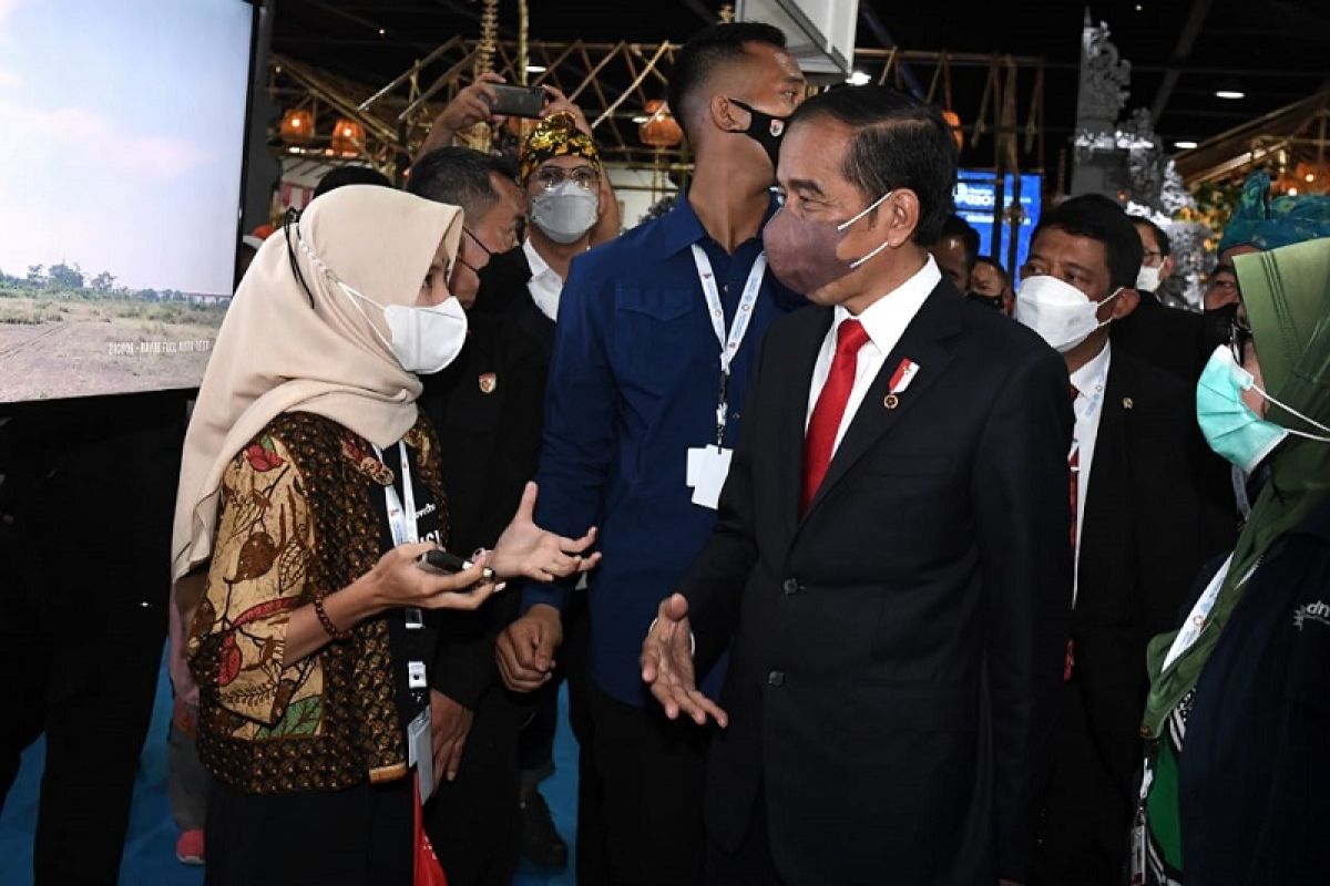 Presiden tinjau Rumah Resiliensi Indonesia