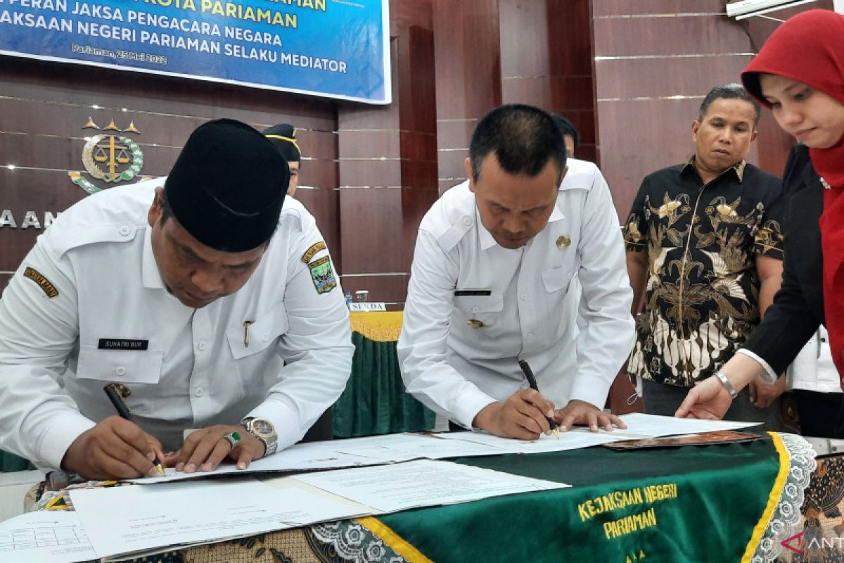 Pemkab Padang Pariaman serahkan sejumlah aset daerah ke Pemkot Pariaman