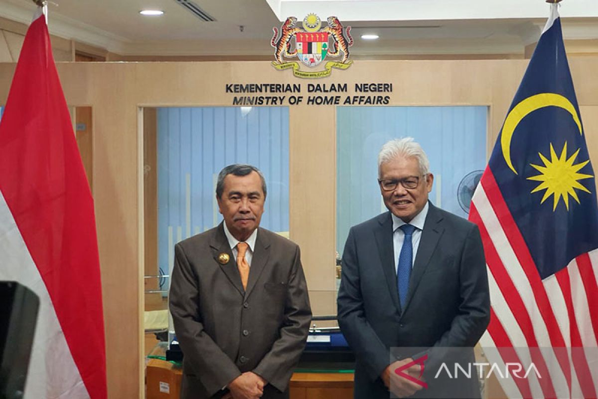 Pemprov Riau dan Mendagri Malaysia sepakati empat bidang kerja sama