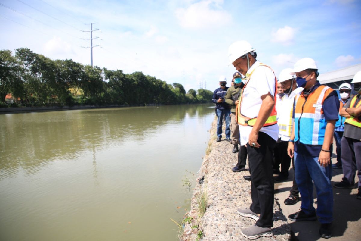 Antisipasi dampak banjir rob, Wawali datangi Pelabuhan Kalimas Surabaya