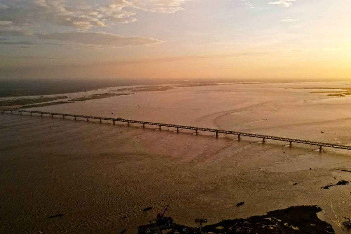 Jembatan terbesar di Bangladesh akan dibuka untuk lalu lintas pada 25 Juni