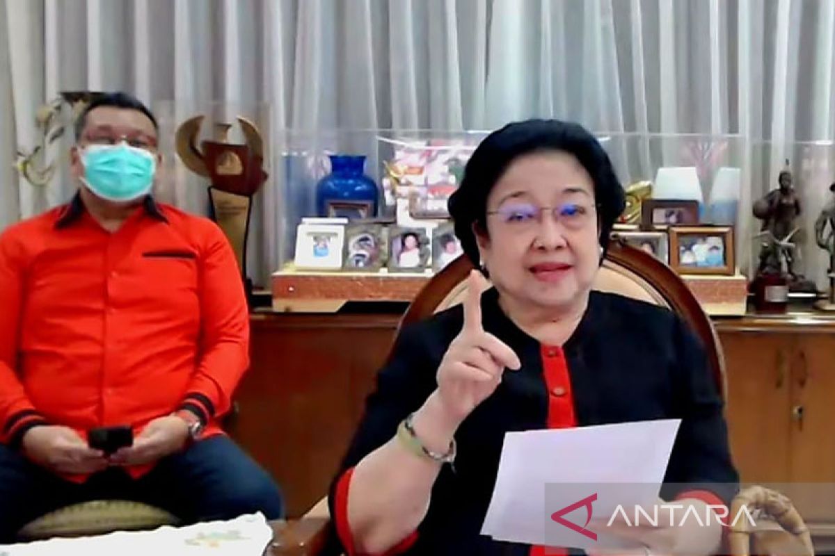 Megawati sampaikan tiga poin penting yang harus diingat kader