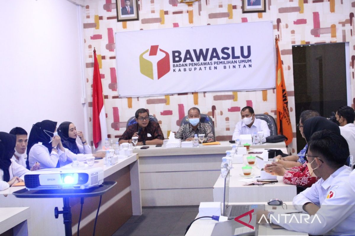 Jelang tahapan Pemilu 2024 Bawaslu Bintan tingkatkan SDM