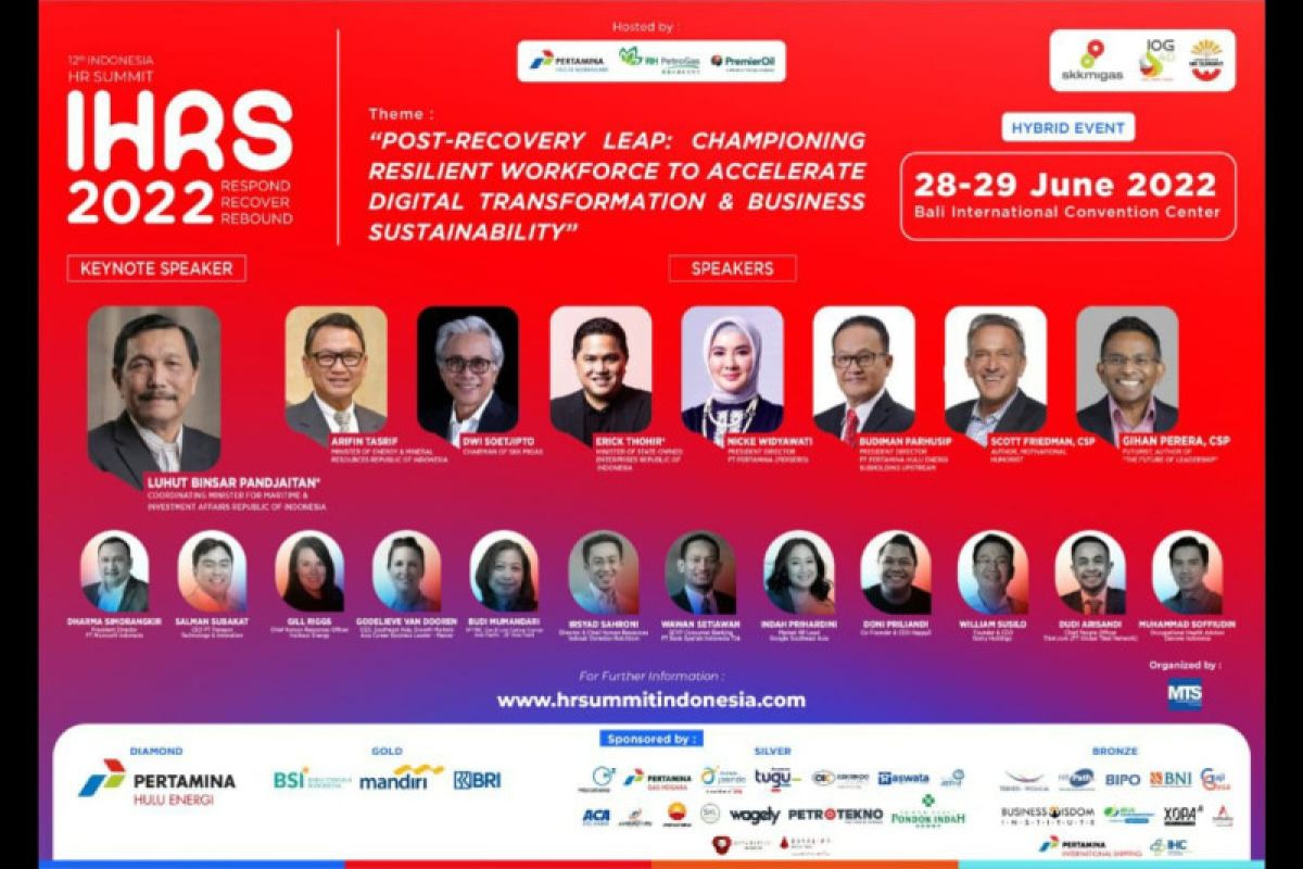 SKK Migas dan KKKS gelar Indonesia HR Summit (IHRS) 2022