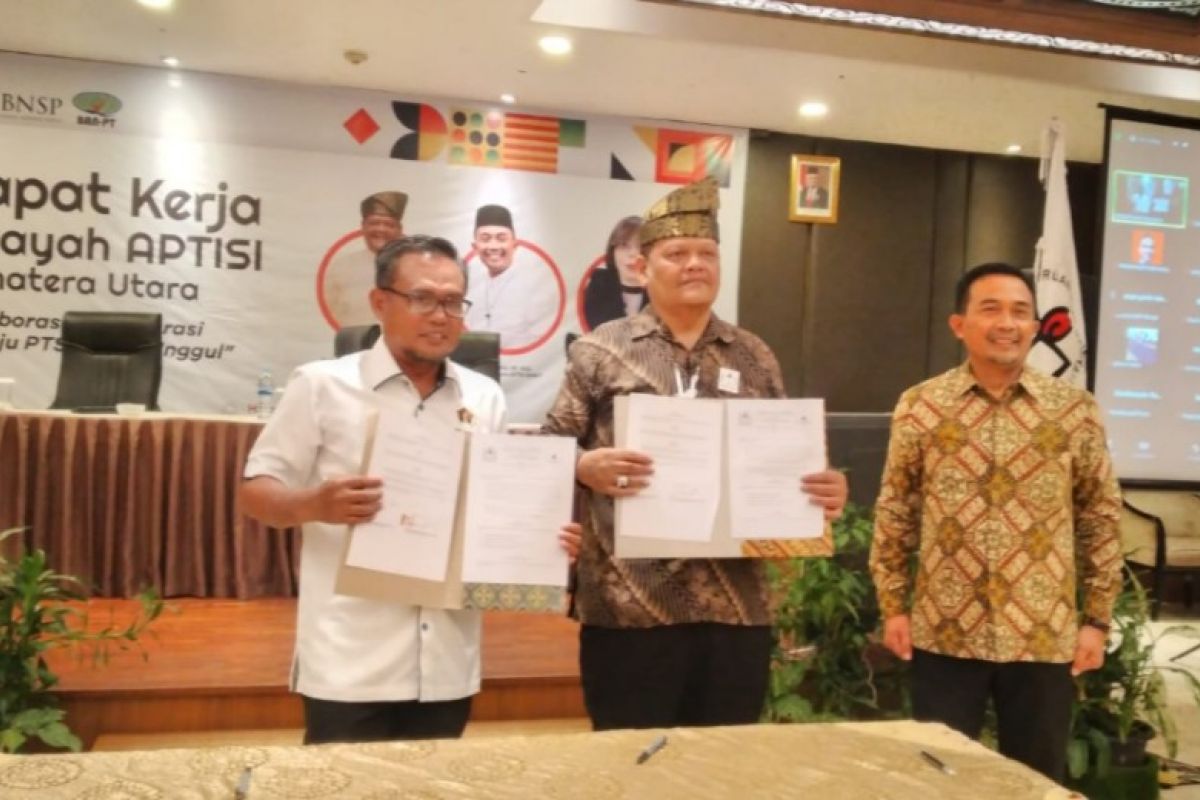 PWI-APTISI Sumut Jalin kerjasama bidang pendidikan