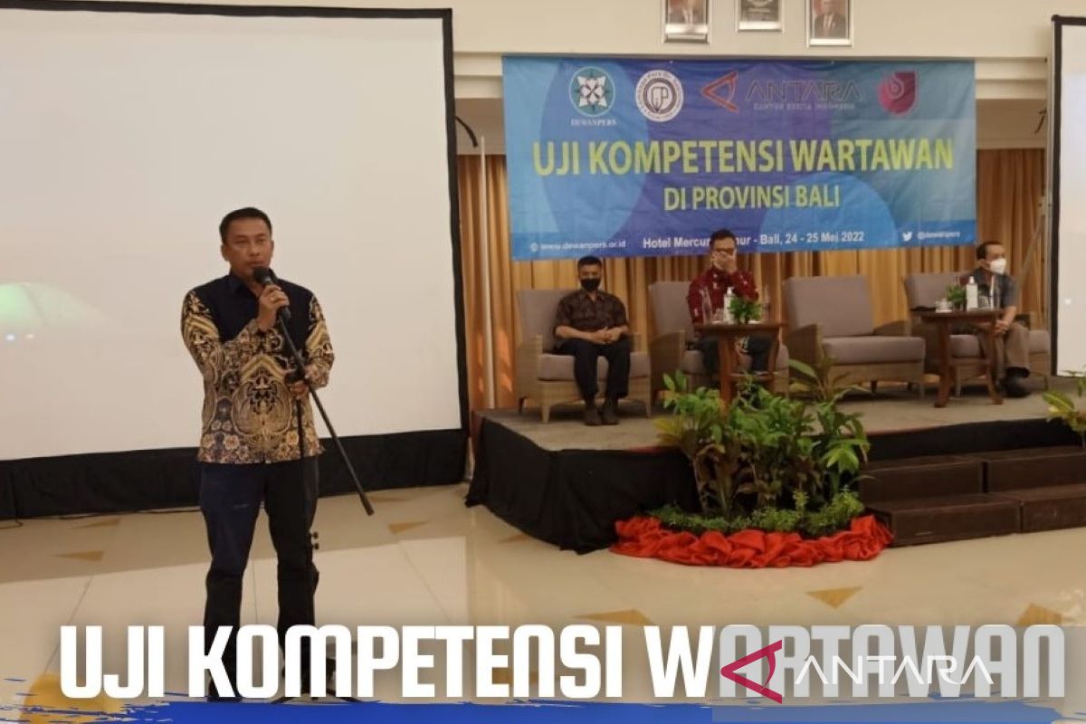 54 wartawan Bali ikuti UKW Dewan Pers-ANTARA