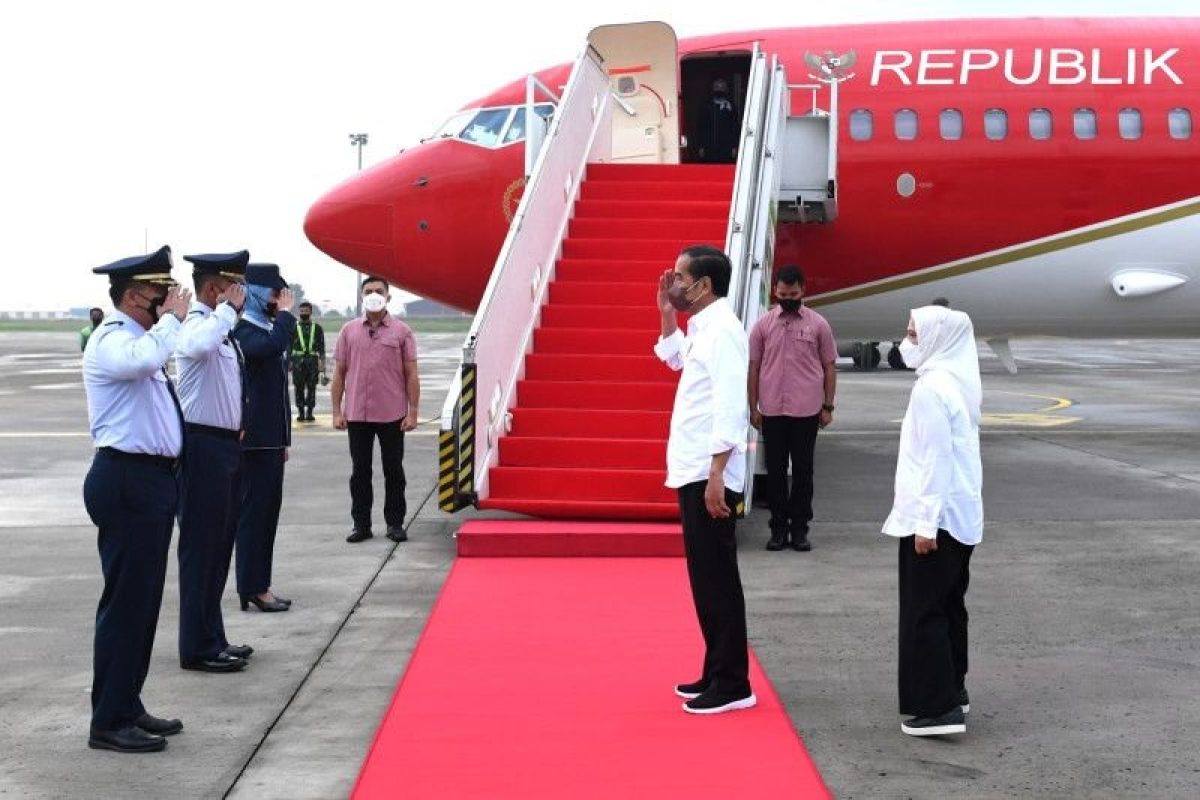 Presiden Jokowi lakukan kunjungan kerja ke Bali