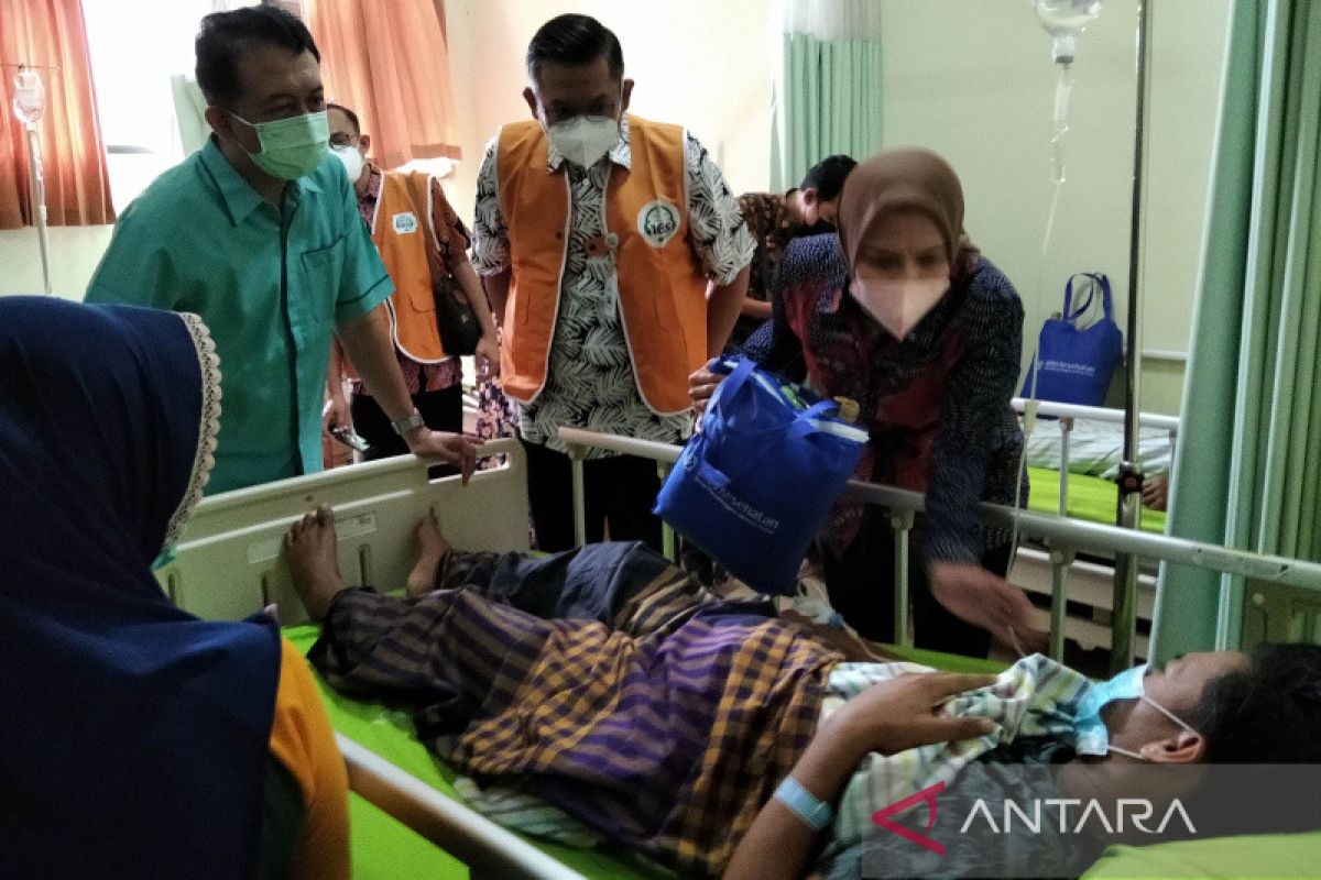 BPJS Kesehatan Kudus kunjungi pasien tingkatkan layanan kesehatan