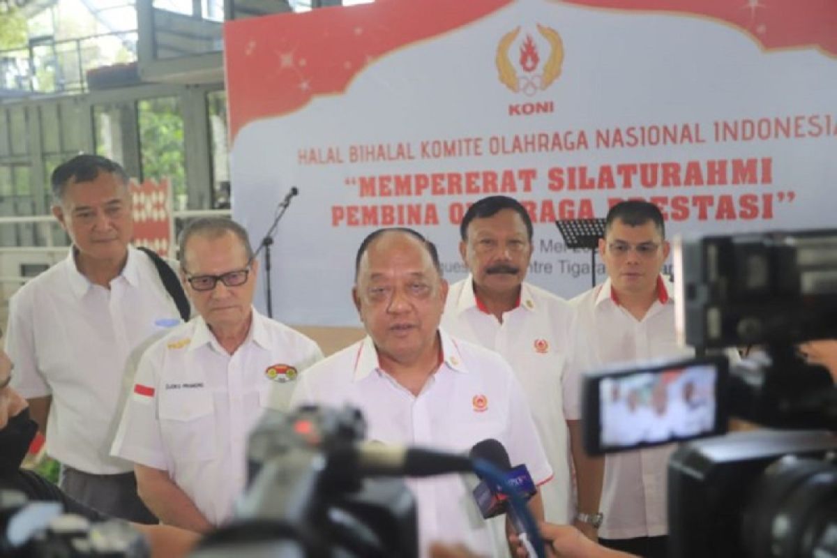 KONI Pusat pererat hubungan dengan pembina olahraga prestasi Indonesia