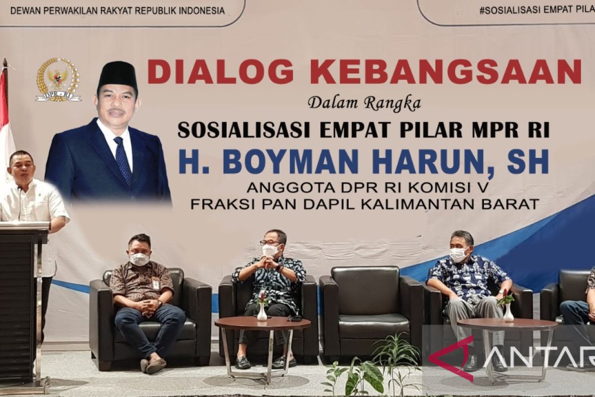 Anggota DPR RI ajak amalkan empat pilar kebangsaan cegah disintegrasi