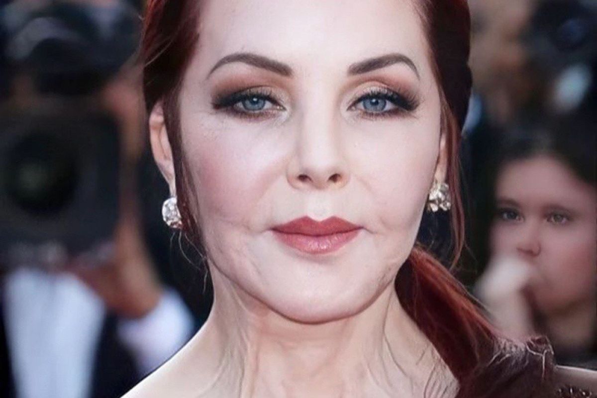 Priscilla Presley menangis saat premier film "Elvis di Cannes