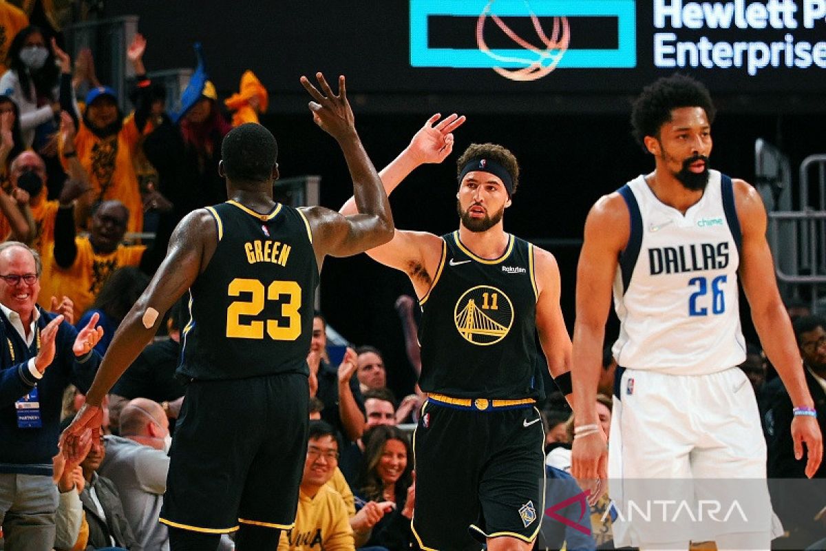 NBA - Warriors ke final musim 2021-22 setelah sisihkan Mavericks