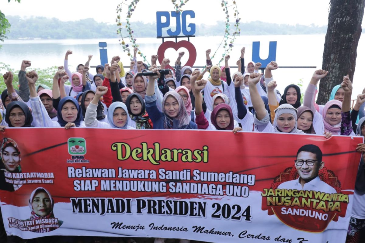 Relawan "Jawara" Sumedang dukung Sandiaga Uno jadi calon presiden