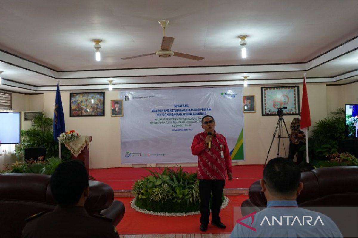 BPJamsostek apresiasi Bupati Nias Utara anggarkan iuran Jamsostek bagi 1.600 THL non ASN