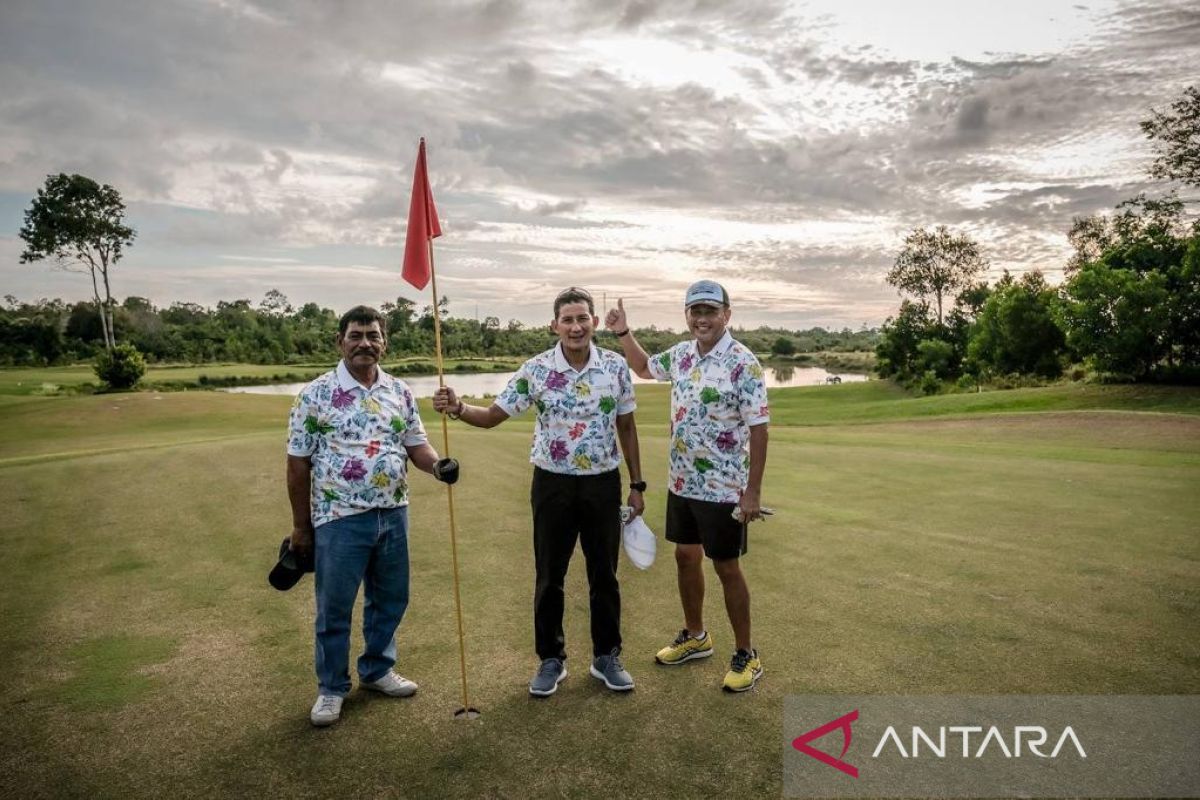 Menparekraf: Wisata golf Belitung mampu bangkitkan ekonomi