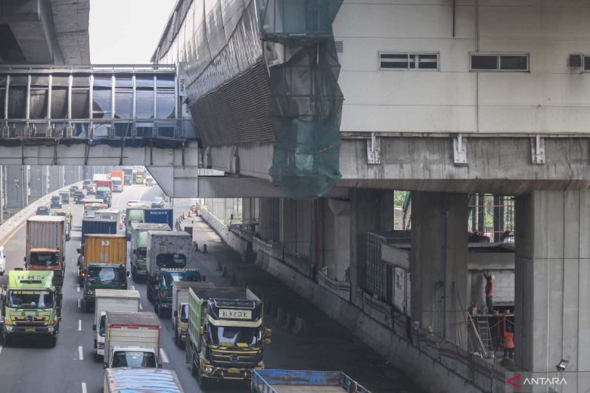 Pembangunan Lrt Jabodebek Antara News