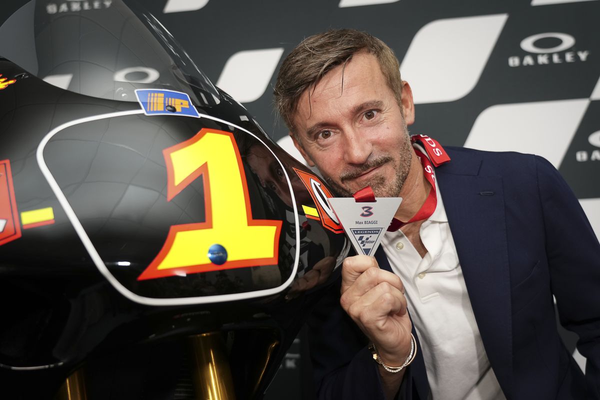 Max Biaggi dinobatkan sebagai Legenda MotoGP